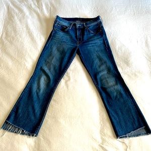 MOTHER jeans - Insider Crop Step Fray